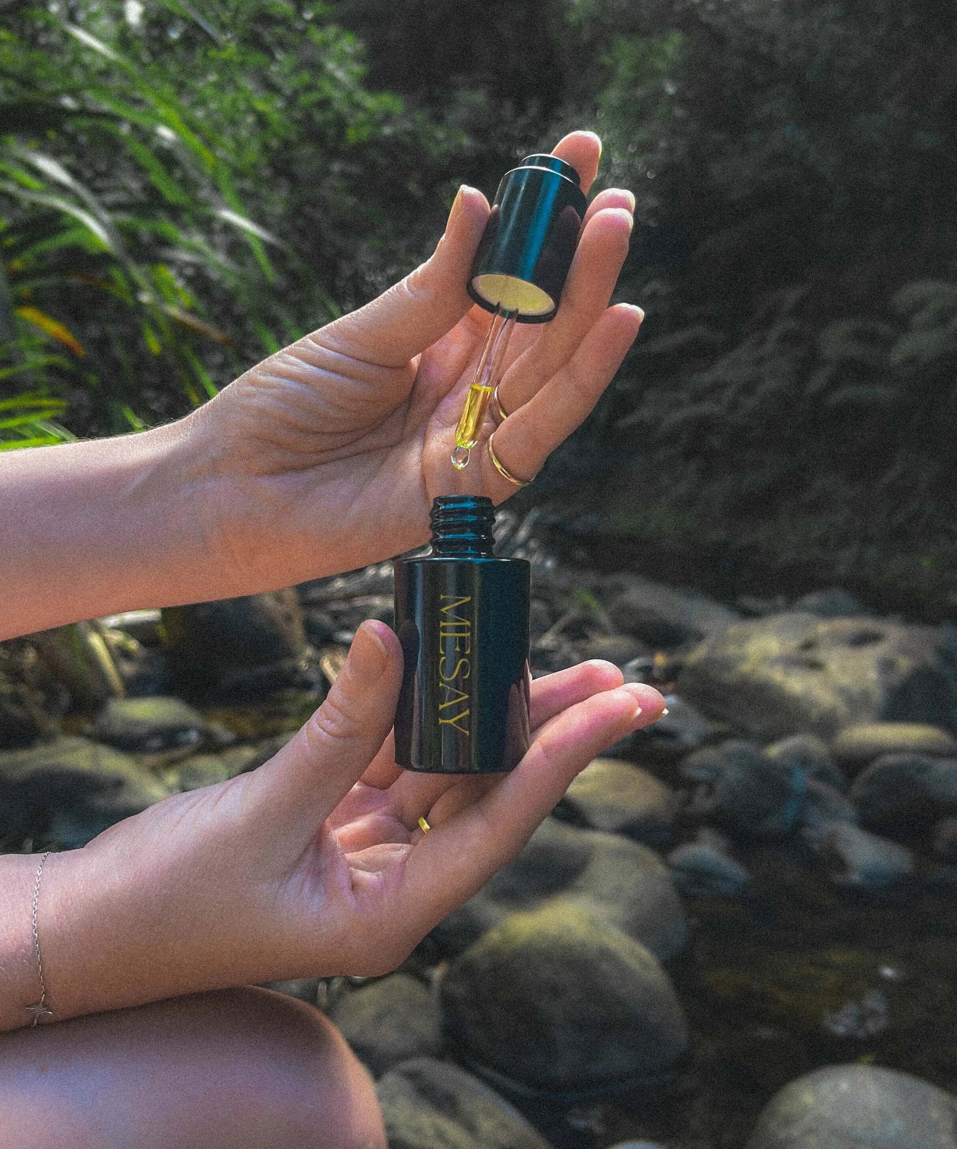 Nourishing facial oil featuring rosehip, marula, and prickly pear for healthy skin. Packaged in a glass dropper. New Zealand made.